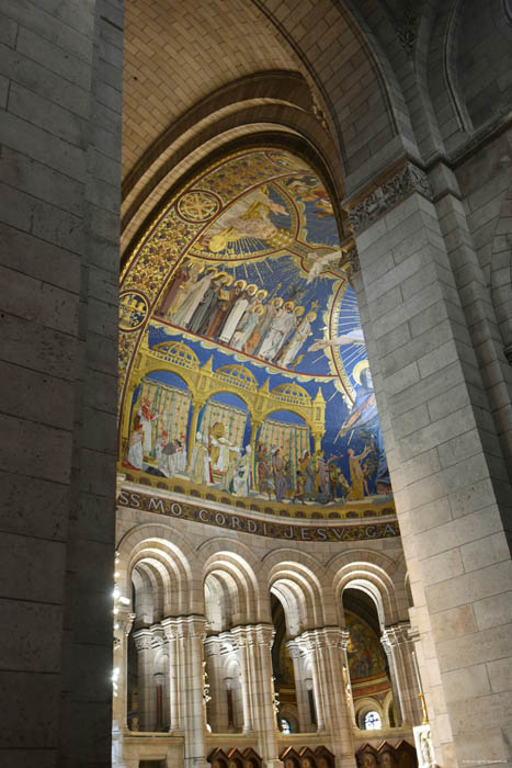 Sacr Coeur Monmartre Parijs in Paris / FRANKRIJK 