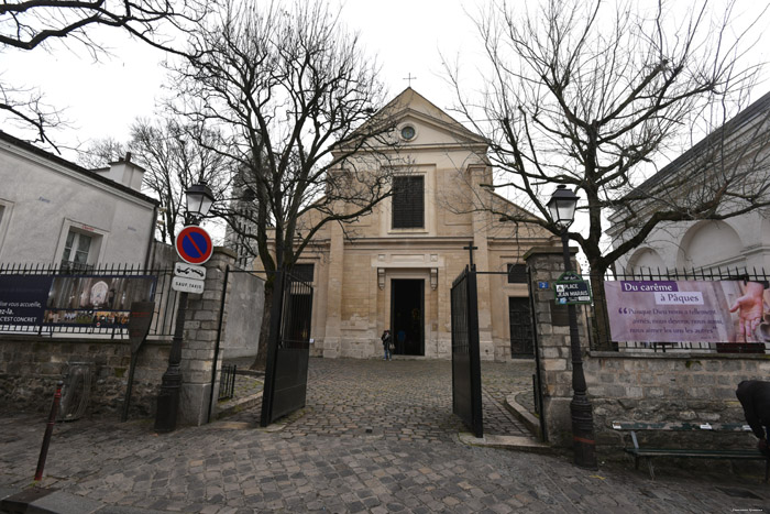 Sint-Petrus van Monmartre kerk Parijs in Paris / FRANKRIJK 