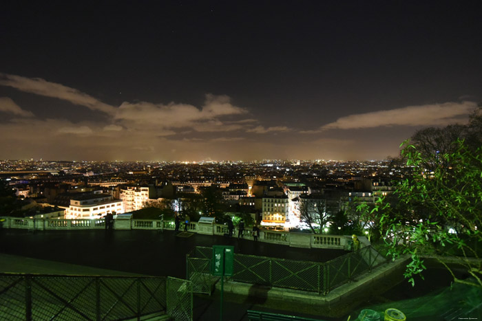 Uitzicht over Parijs Parijs in Paris / FRANKRIJK 
