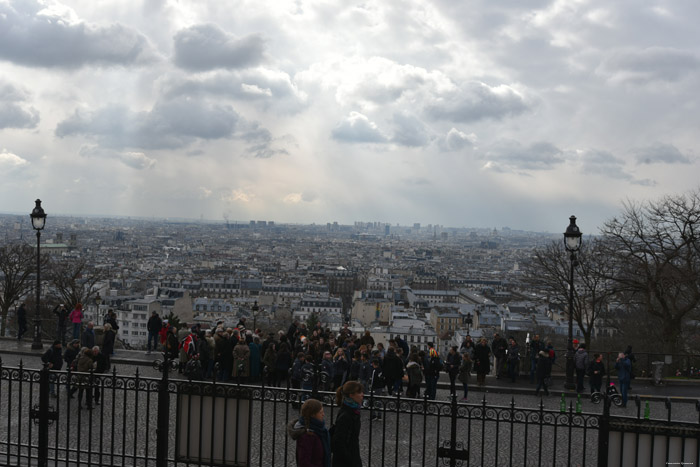 View across Paris Paris / FRANCE 