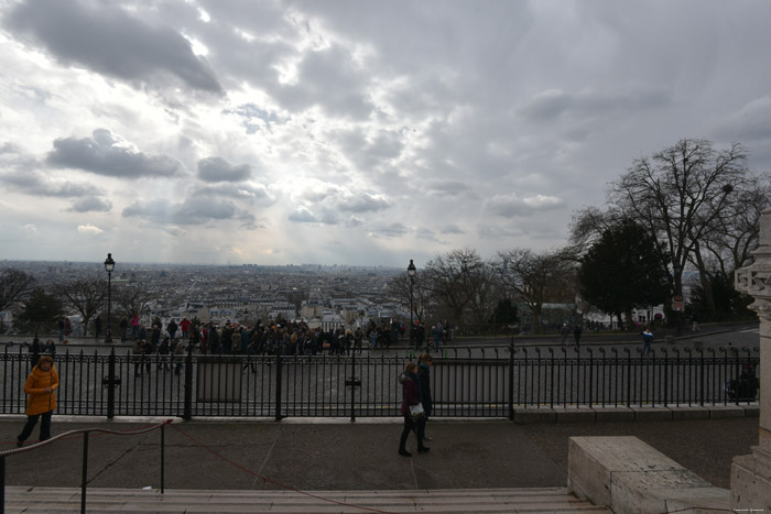 Uitzicht over Parijs Parijs in Paris / FRANKRIJK 