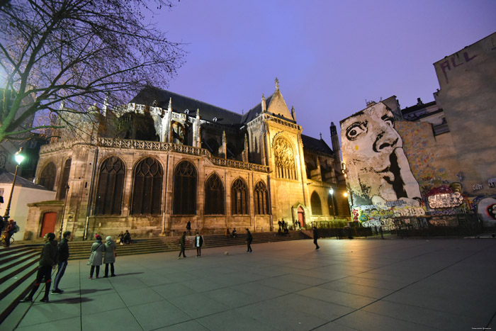 Saint-Merri's church Paris / FRANCE 