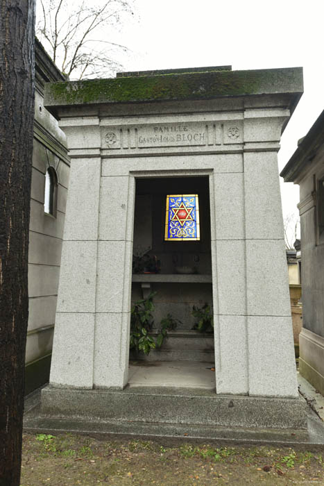 Tombe Famille Gaston Louis Bloch Paris / FRANCE 