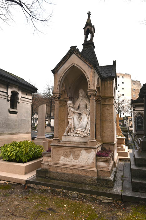 Family Barboux Grave Paris / FRANCE 