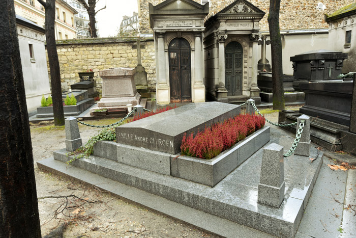 Family Andr Citron Grave Paris / FRANCE 