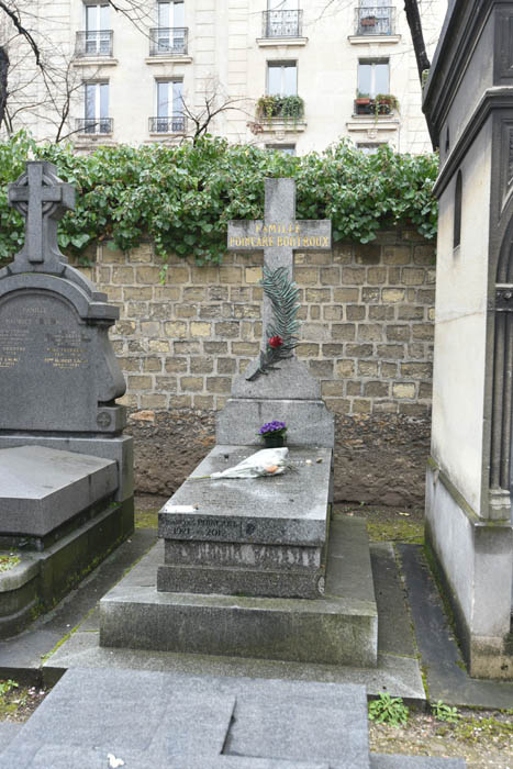 Family Poincar - Boutroux Grave Paris / FRANCE 