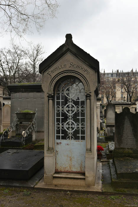 Family Schoofs Grave Paris / FRANCE 