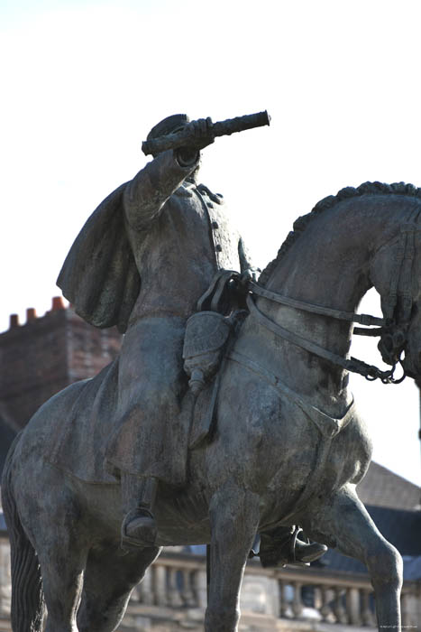 Joffre Horseman statue Paris / FRANCE 