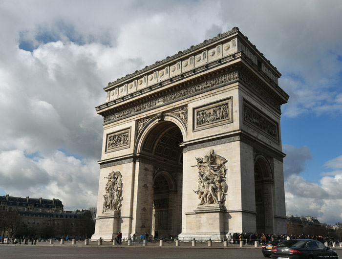 Arc de Triomphe Paris / FRANCE 