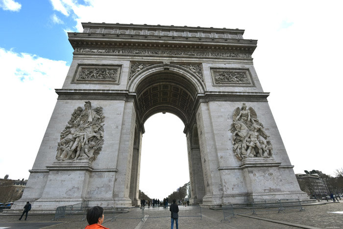 Arc de Triomphe Paris / FRANCE 