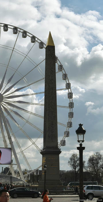 Obelisk van Luxor Parijs in Paris / FRANKRIJK 