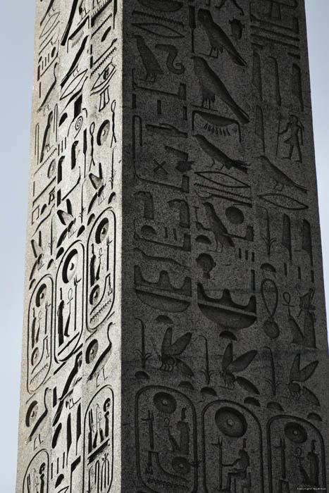 Obelisk van Luxor Parijs in Paris / FRANKRIJK 