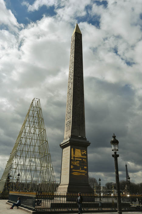 Obelisk van Luxor Parijs in Paris / FRANKRIJK 