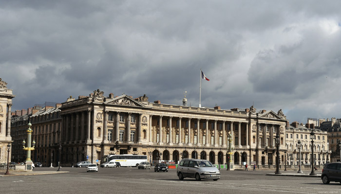 Gebouw Parijs in Paris / FRANKRIJK 