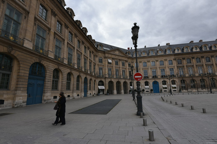 Vendomeplein Parijs in Paris / FRANKRIJK 