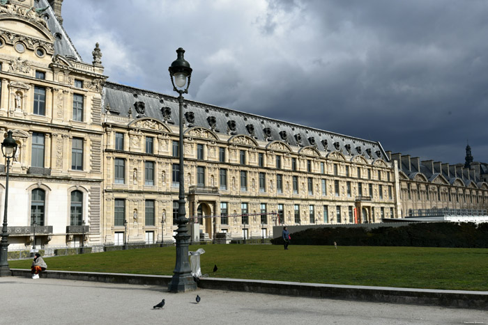 Gebouw Parijs in Paris / FRANKRIJK 