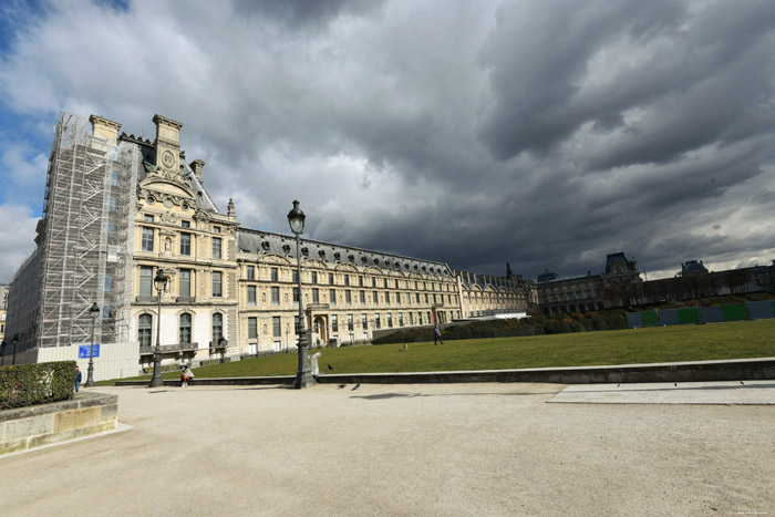 Gebouw Parijs in Paris / FRANKRIJK 