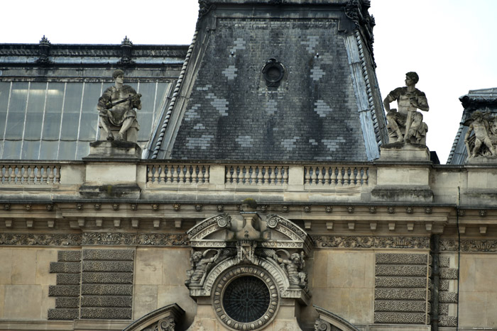 Louvre Parijs in Paris / FRANKRIJK 