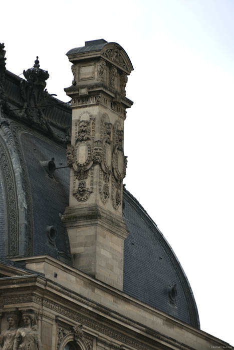 Louvre Parijs in Paris / FRANKRIJK 