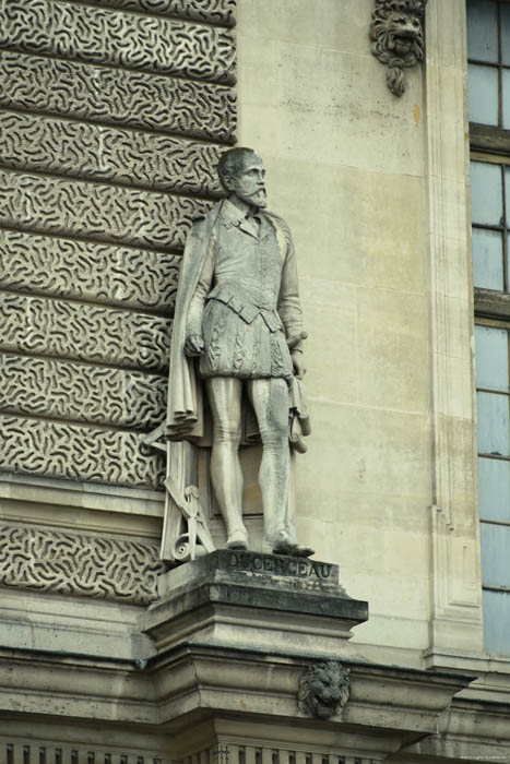 Louvre Parijs in Paris / FRANKRIJK 