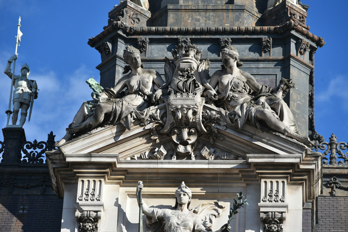 Stadhuis Parijs in Paris / FRANKRIJK 