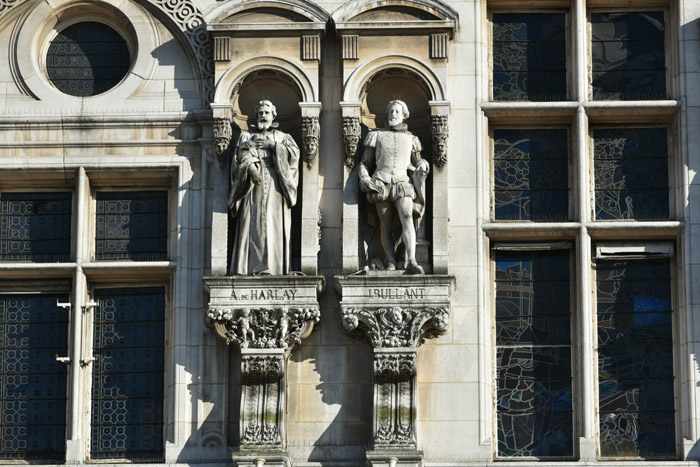 Stadhuis Parijs in Paris / FRANKRIJK 