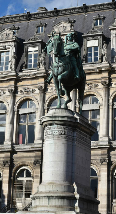 Etienne Marcel Parijs in Paris / FRANKRIJK 