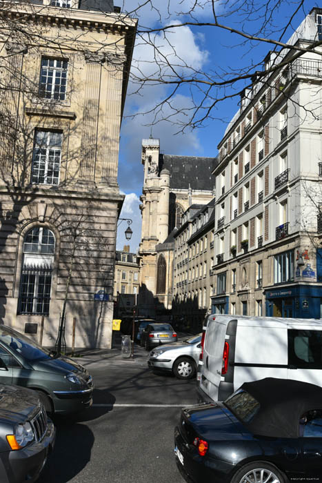 Sint-Gervaiskerk Parijs in Paris / FRANKRIJK 