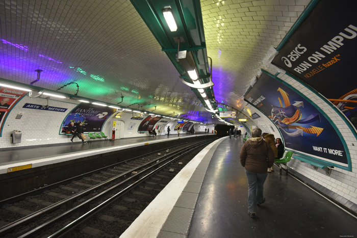 Metro Kunst en Werk (Arts et Mtiers) Parijs in Paris / FRANKRIJK 