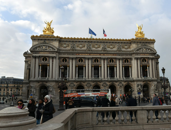 Opera - Garnier Paleis Parijs in Paris / FRANKRIJK 