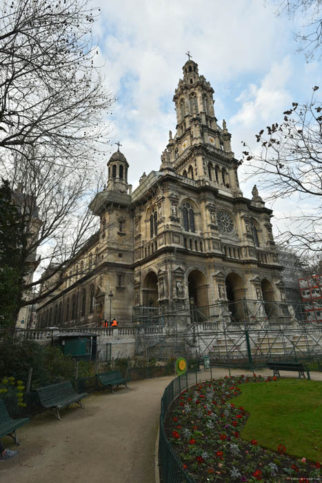 Drievuldigheidskerk Parijs in Paris / FRANKRIJK 