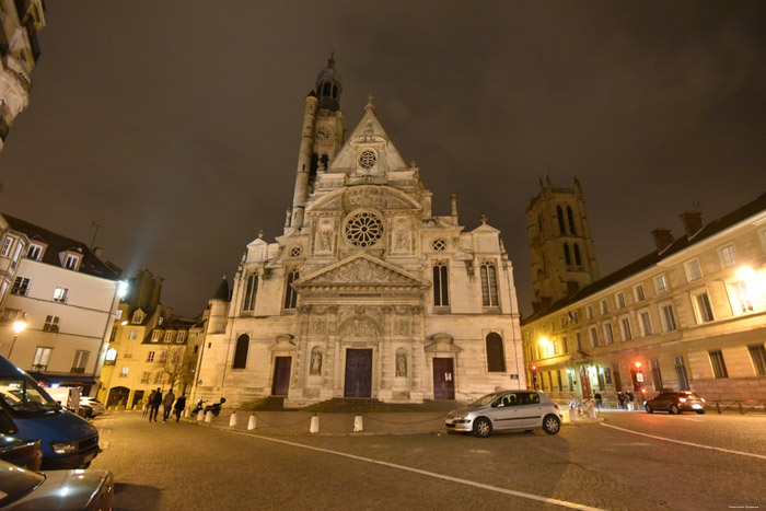 Saint-Etienne-of-the-Mountain church Paris / FRANCE 
