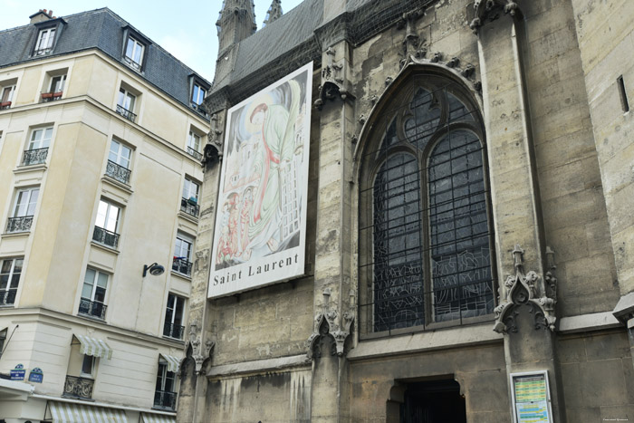 glise Saint-Laurent Paris / FRANCE 