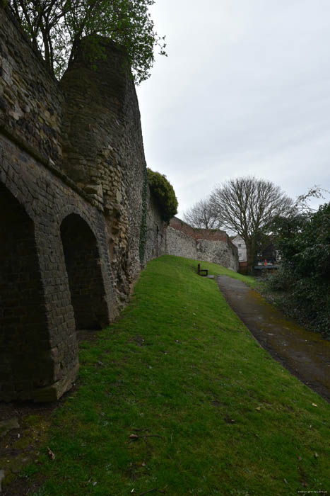 Stadsomwalling Rochester / Engeland 