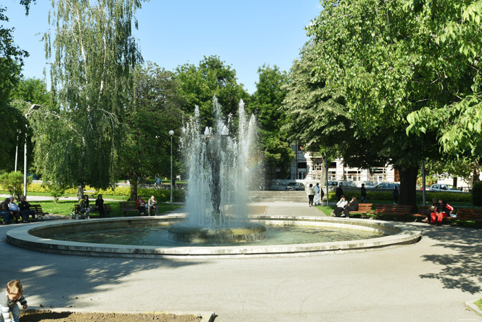 Fontein Hisarya / Diocletianopolis / Bulgarije 