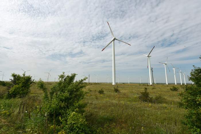 Windmills on Via Pontica Balgarevo / Bulgaria 