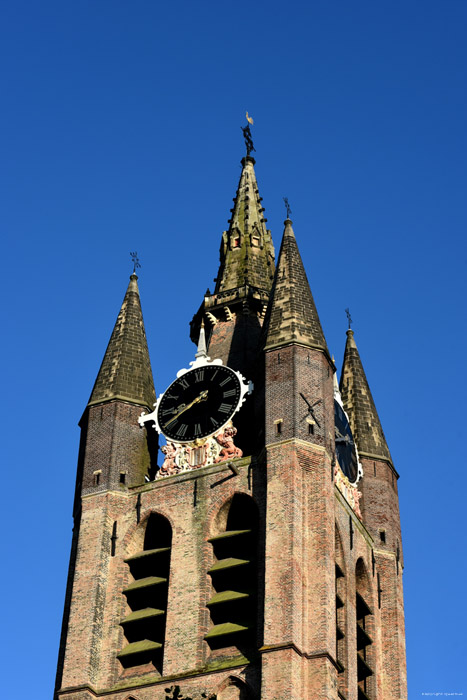 Vieille glise Delft / Pays Bas 