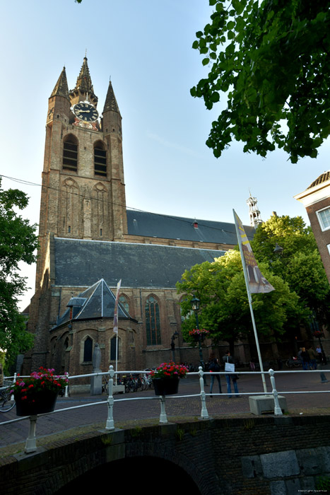 Vieille glise Delft / Pays Bas 