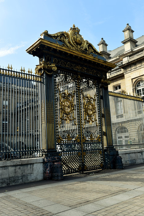 Justitiepaleis Parijs in Paris / FRANKRIJK 