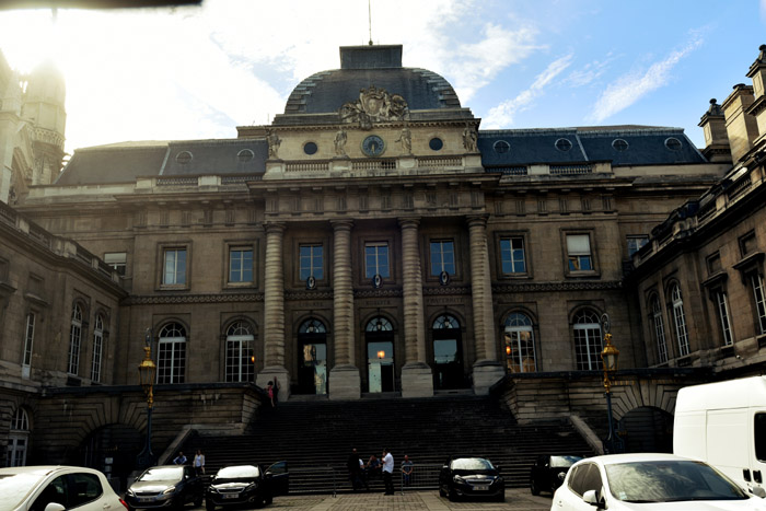 Justitiepaleis Parijs in Paris / FRANKRIJK 