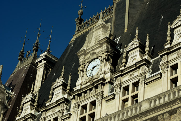 Gemeentehuis van 10e arrondissement Parijs in Paris / FRANKRIJK 