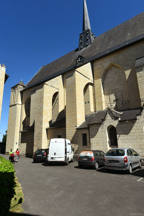 Collégiale Notre Dame Montreuil-Bellay / FRANCE 