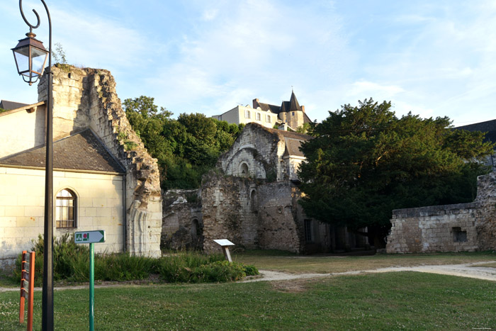 Former Saint Peter's church and Saint Nicolas' Nobilis Priory Montreuil-Bellay / FRANCE 