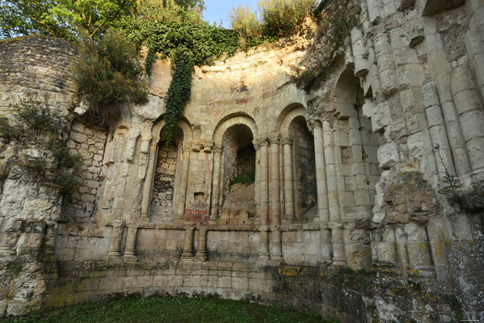 Former Saint Peter's church and Saint Nicolas' Nobilis Priory Montreuil-Bellay / FRANCE 