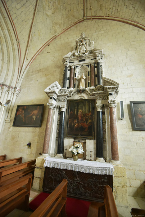 glise Sainte Catherine Fontevraud / FRANCE 