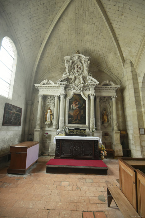 glise Sainte Catherine Fontevraud / FRANCE 