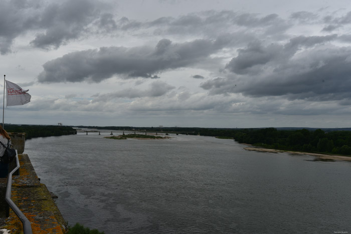 View on the Loire River Montsoreau / FRANCE 