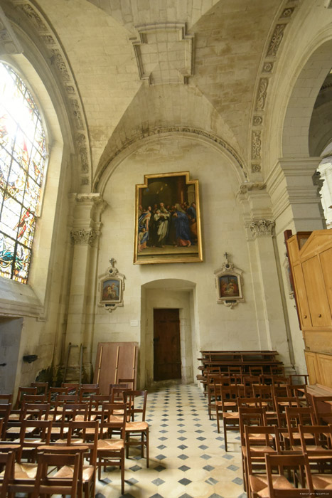 Onze-Lieve-Vrouw van de Ardillierskerk Saumur / FRANKRIJK 