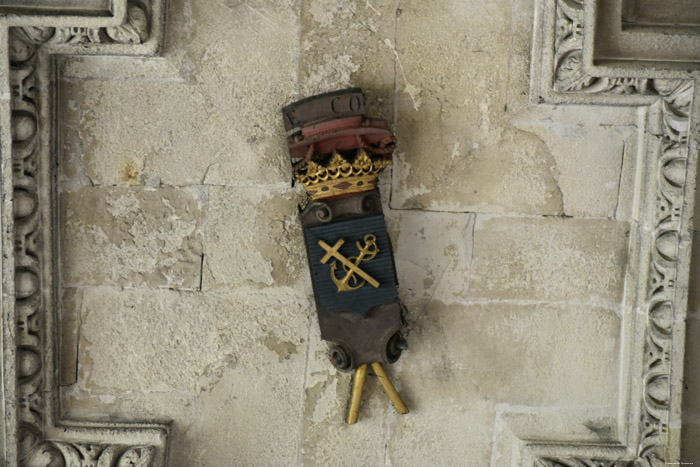 Onze-Lieve-Vrouw van de Ardillierskerk Saumur / FRANKRIJK 