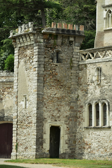 Cunault Castle Chnehutte-Trves-Cunault / FRANCE 